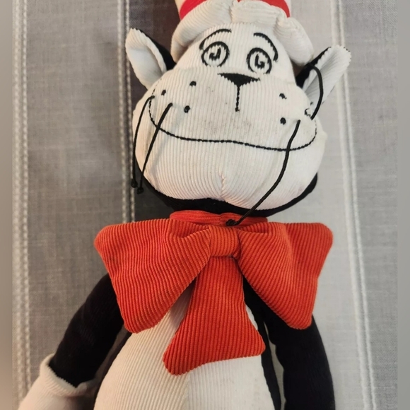 Dr. Seuss Cat in The Hat Corduroy Plush  21" - Picture 9 of 12